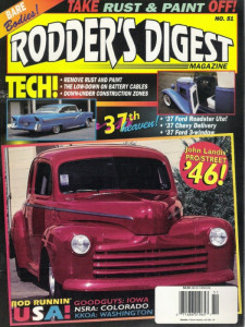 RODDER'S DIGEST 1993 FEB - CUSTOM BATTERY CABLES, METAL STRIPPING